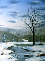 Winter Landscape 6 Fine Art Print
