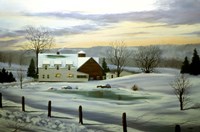 Winter Landscape 11 Fine Art Print