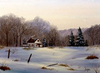 Winter Landscape 16 Fine Art Print