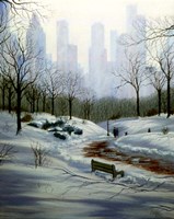 Winter in the Park Fine Art Print