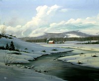 Winter Landscape 18 Fine Art Print