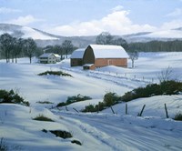 Winter Landscape 21 Fine Art Print