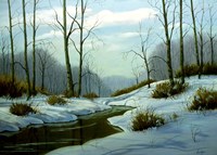 Winter Landscape 24 Fine Art Print