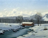 Winter Landscape 29 Fine Art Print