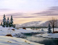 Winter Landscape 31 Fine Art Print
