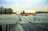Winter Landscape 33 Fine Art Print