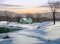 Winter Landscape 35 Fine Art Print