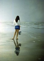 Day on the Beach 2 Fine Art Print