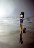 Day on the Beach 4 Fine Art Print