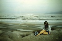 Day on the Beach 9 Fine Art Print