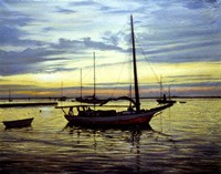 Anchored Fine Art Print