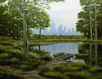 City View Fine Art Print