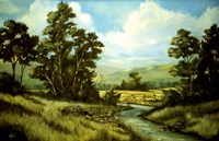 Summer Landscape 2 Fine Art Print