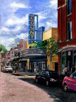 County Theater Fine Art Print