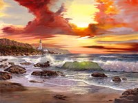 End Of Day Fine Art Print