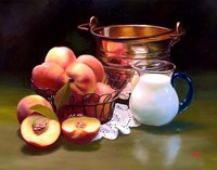 Peaches & Cream Fine Art Print