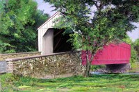 Covered Bridge Fine Art Print