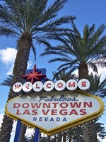 Welcome To Downtown Vegas Fine Art Print