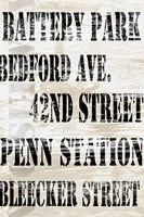 Over and Under NYC Transit Fine Art Print