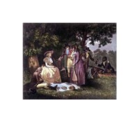 Angler's Repast Fine Art Print