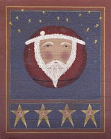 1 Full Moon Santa Fine Art Print