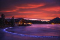 Everygreen Lake Sunrise Fine Art Print