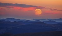 Supermoon at Sunrise Fine Art Print