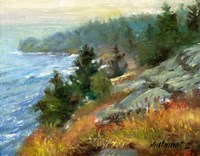 White Head, Monhegan Island, Maine Fine Art Print