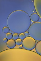 Orange and Purple Drops Fine Art Print