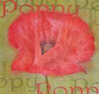 Poppy Fine Art Print