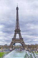 Eiffel Tower and Jardin du Trocadero Fine Art Print