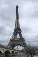 Eiffel Tower and Pont d'Iena Paris Fine Art Print