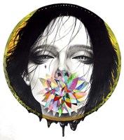 Black Blossom Fine Art Print