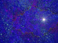 Burning a Hole in Spacetime Fine Art Print