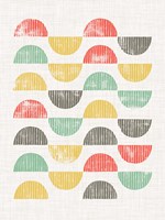 Mod Block Prints I Fine Art Print