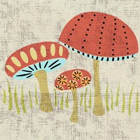 Ada's Mushrooms Fine Art Print