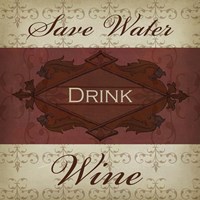 Wine Phrases I Fine Art Print