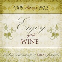 Wine Phrases VI Fine Art Print