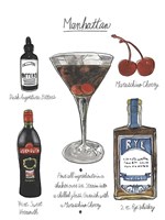 Classic Cocktail - Manhattan Fine Art Print