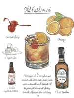 Classic Cocktail - Old Fashioned Fine Art Print