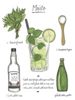 Classic Cocktail - Mojito Fine Art Print