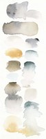 Watercolor Swatch Panel Neutral I Fine Art Print