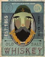 Fisherman V Old Salt Whiskey Fine Art Print