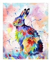 Color Hare Fine Art Print