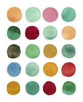 Series Colored Dots No. I Fine Art Print