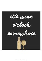 Wine Sentiment IV Fine Art Print
