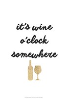Wine Sentiment V Fine Art Print