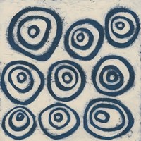 Indigo Signals I Fine Art Print