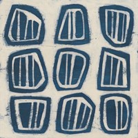 Indigo Signals III Fine Art Print