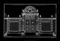 Neufforge Gate Blueprint IV Fine Art Print